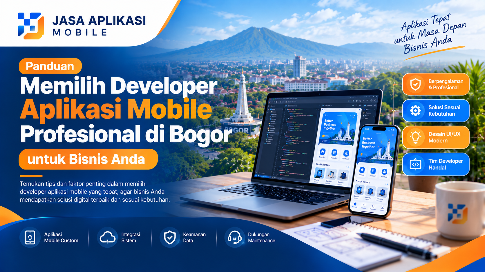 Panduan Memilih Developer Aplikasi Mobile Profesional di Bogor